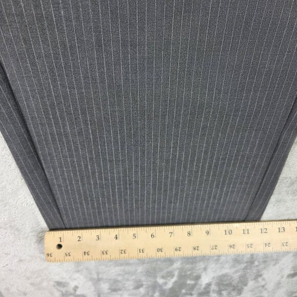 Old Navy Pants Womens XXL Gray Pinstripe Extra High-Rise Taylor Wide Leg Trouser - Picture 7 of 12
